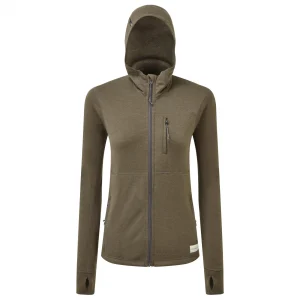 boutique pas cher ARTILECT – Women’s Eldorado Merino Hoodie Jacket – Sweat à Capuche En Mérinos 13