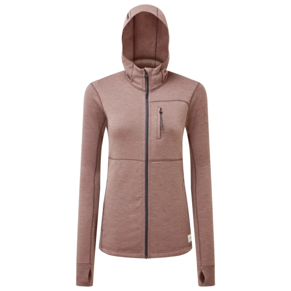 boutique pas cher ARTILECT – Women’s Eldorado Merino Hoodie Jacket – Sweat à Capuche En Mérinos 6