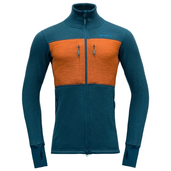 Devold – Egga Grid Merino Jacket – Veste En Laine Mérinos meilleur cadeau 4