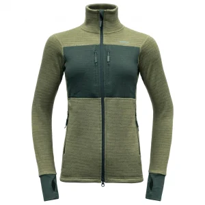 Service Clients Dédié Devold – Women’s Egga Grid Merino Jacket – Veste En Laine Mérinos 7