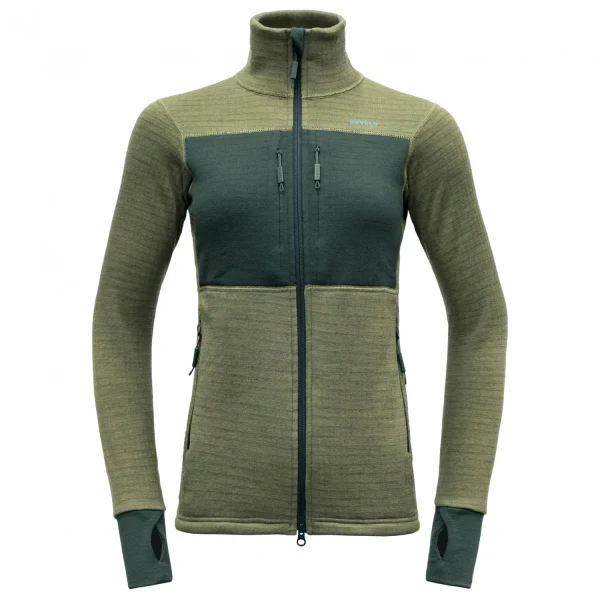 Service Clients Dédié Devold – Women’s Egga Grid Merino Jacket – Veste En Laine Mérinos 3