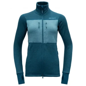 Service Clients Dédié Devold – Women’s Egga Grid Merino Jacket – Veste En Laine Mérinos 9