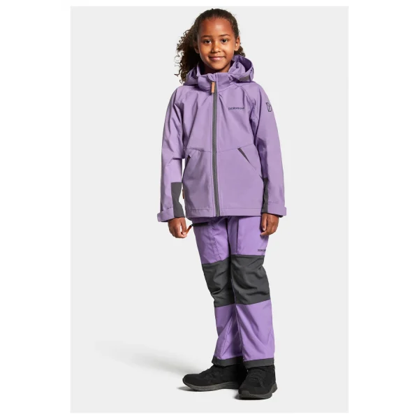 Didriksons – Kid’s Stigen Jacket 2 – Veste Softshell magasin pas cher 6