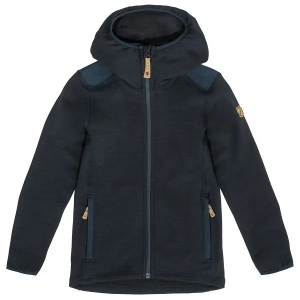 grossiste FJÄLLRÄVEN Fjällräven – Kid’s Keb Fleece Hoodie – Veste En Laine 3