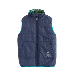 Frugi – Kid’s Reversible Toasty Trail Gilet – Gilet Synthétique nouveau produit 16