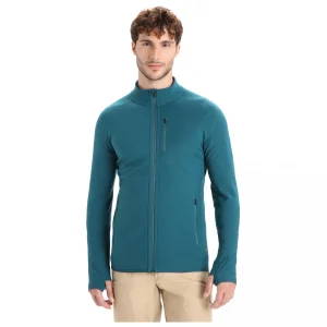 Paiement sécurisé Icebreaker – Descender L/S Zip – Veste Polaire 12