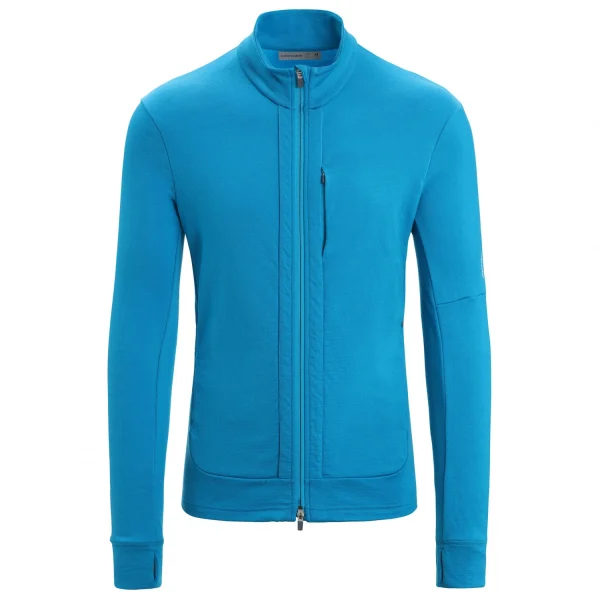 Icebreaker – Quantum III L/S Zip – Veste En Laine Mérinos grande qualité 1