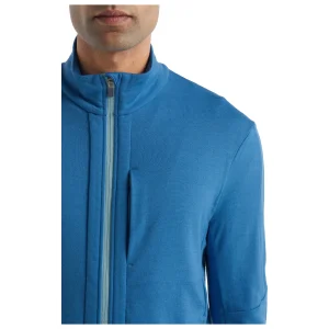 Icebreaker – Quantum III L/S Zip – Veste En Laine Mérinos grande qualité 14