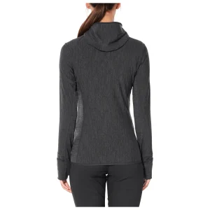 Icebreaker – Women’s Descender L/S Zip Hood – Veste En Laine le grand escompte 16