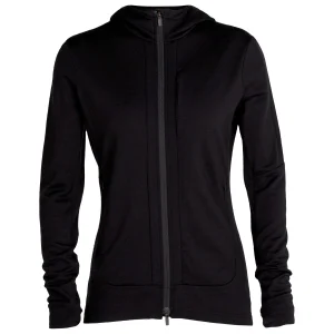 Icebreaker – Women’s Quantum III L/S Zip Hood – Veste En Laine Mérinos magasin france 14