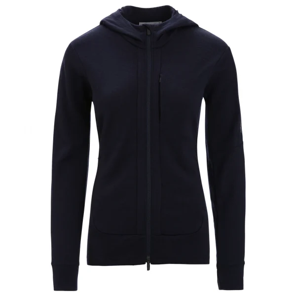 Icebreaker – Women’s Quantum III L/S Zip Hood – Veste En Laine Mérinos magasin france 6