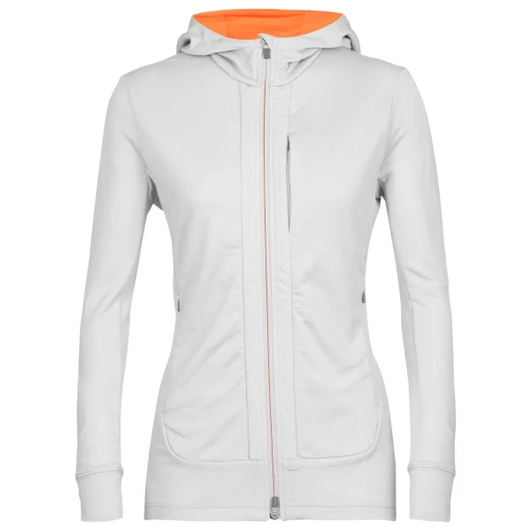 Icebreaker – Women’s Quantum III L/S Zip Hood – Veste En Laine Mérinos magasin france 7