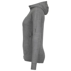 Icebreaker – Women’s Quantum III L/S Zip Hood – Veste En Laine Mérinos magasin france 10