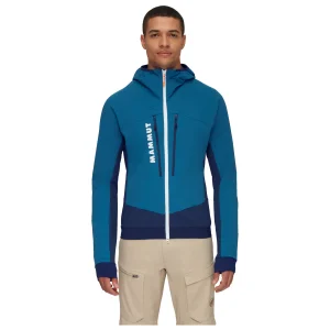 soldes pas cher Mammut – Aenergy SO Hybrid Hooded Jacket – Veste Softshell 12