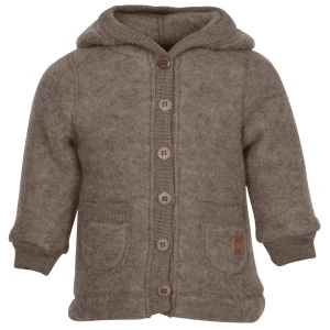 Mikk-Line – Wool Cardigan With Hood + Pockets – Veste En Laine Mérinos en ligne officielle 12