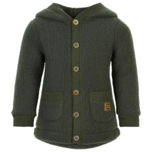 Mikk-Line – Wool Cardigan With Hood + Pockets – Veste En Laine Mérinos en ligne officielle 14