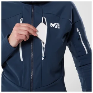 magasin en ligne france Millet – Women’s Pierra Ment Hoodie – Veste Softshell 16