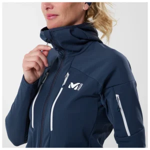 magasin en ligne france Millet – Women’s Pierra Ment Hoodie – Veste Softshell 18