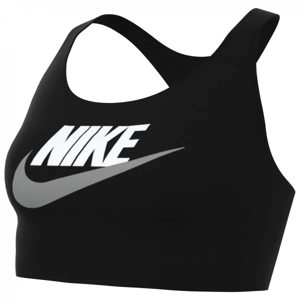 luxe soldes Nike – Women’s Dri-Fit Swoosh Medium-Support Graphic – Brassière 1