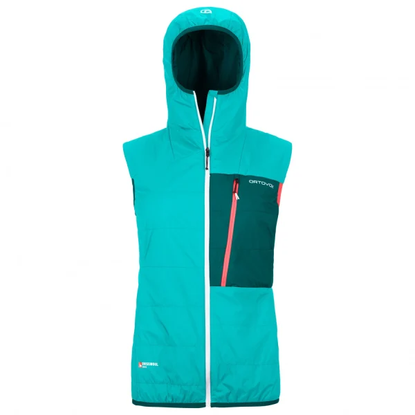 magasin en ligne france Ortovox – Women’s Swisswool Piz Duan Vest – Gilet En Laine 1