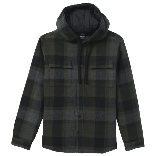 vente chaude Prana – Asgard Hooded Flannel Shirt – Veste De Loisirs 7