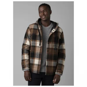 vente chaude Prana – Asgard Hooded Flannel Shirt – Veste De Loisirs 10