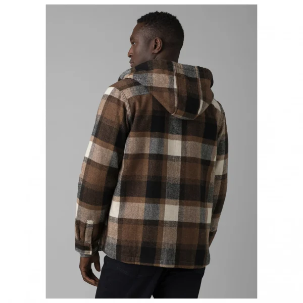 vente chaude Prana – Asgard Hooded Flannel Shirt – Veste De Loisirs 4