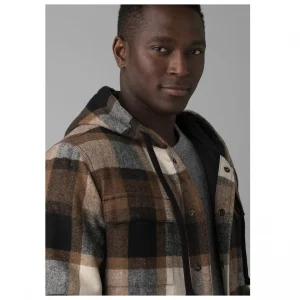 vente chaude Prana – Asgard Hooded Flannel Shirt – Veste De Loisirs 14