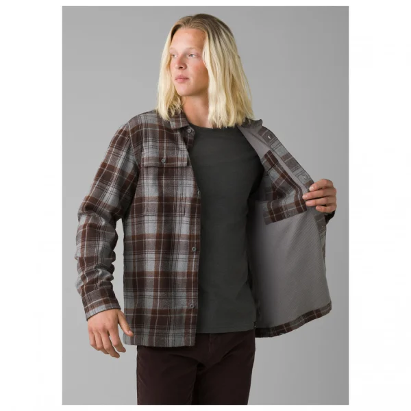 Prana – Glover Park Lined Flannel – Veste De Loisirs Paiement sécurisé 3