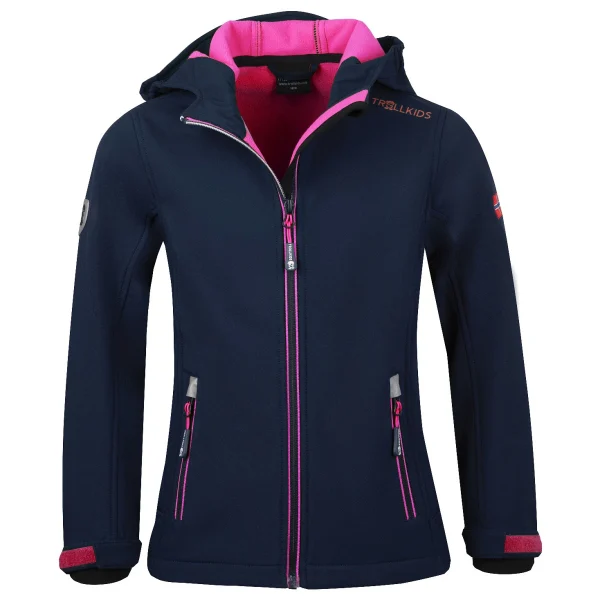 Trollkids – Girl’s Trollfjord Jacket – Veste Softshell grande popularité 7